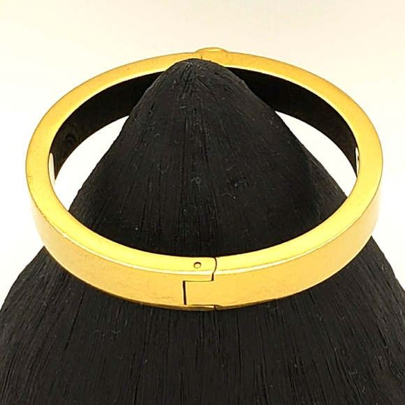 Michael Kors Logo Hinged Bangle Bracelet - Picture 4 of 16